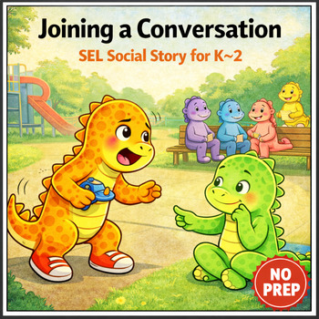 Cover: Joining a Conversation Social Story for K–2