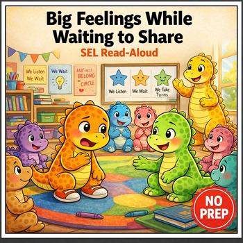 Managing Big Feelings While Waiting Social Story for K–2