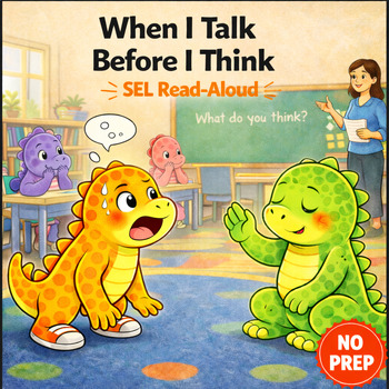 Cover: Blurting Without Thinking Social Story