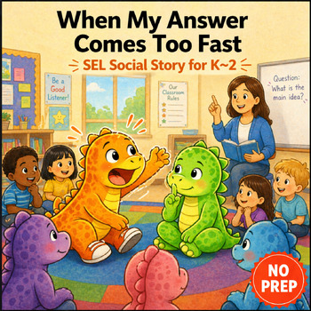 Cover: Calling Out Answers During Lessons Social Story