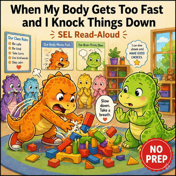 Cover: Hitting When Angry Social Story for K–2