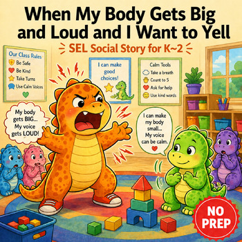 Cover: Hitting When Angry Social Story for K–2