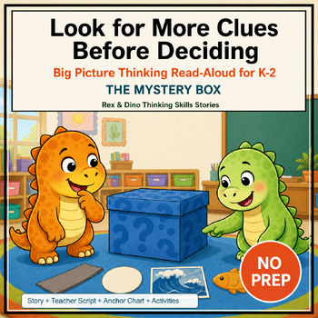 Cover: Wait Before Reacting Social Story for K–2